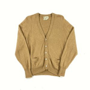 Hadley 100% Imported Camel Hair Cardigan Sweater